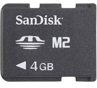SanDisk MS 4GB M2 Micro bez adaptera 66383