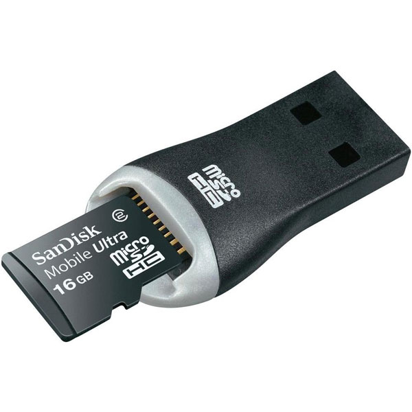 SanDisk SD Kartica 16GB Micro Ultra II sa čitačem 66390