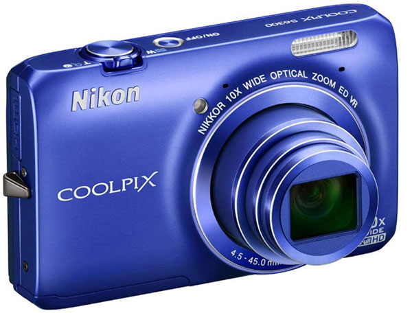 Nikon Digitalni Fotoaparat CoolPix S6300 Plavi 16900