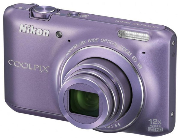 Nikon Digitalni Fotoaparat CoolPix S6400 Ljubičasti 16983