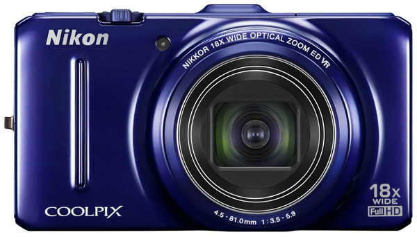 Nikon Digitalni Fotoaparat CoolPix S9300 Plavi 16896