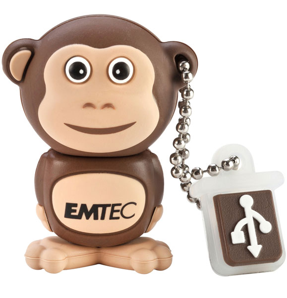 Emtec USB 2.0 Refill M322 4GB Majmun 70084