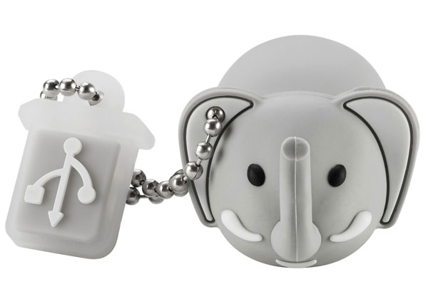 Emtec USB 2.0 Refill M323 4GB Slon 70085