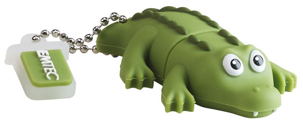 Emtec USB 2.0 Refill M327 8GB Krokodil 70116