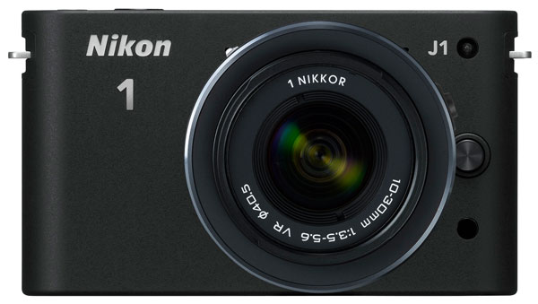 Nikon 1 digitalni fotoaparat sa zamenljivim objektivima J1 Crni set sa objektivima 10-30mm i 30-110mm 16712