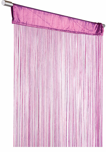 Zavesa 2Lif Ljubičasta Sa Resicama 250 x 90 cm