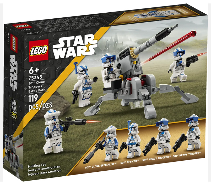 LEGO® Star Wars™ Kocke Klon truperi 501. legije 75345