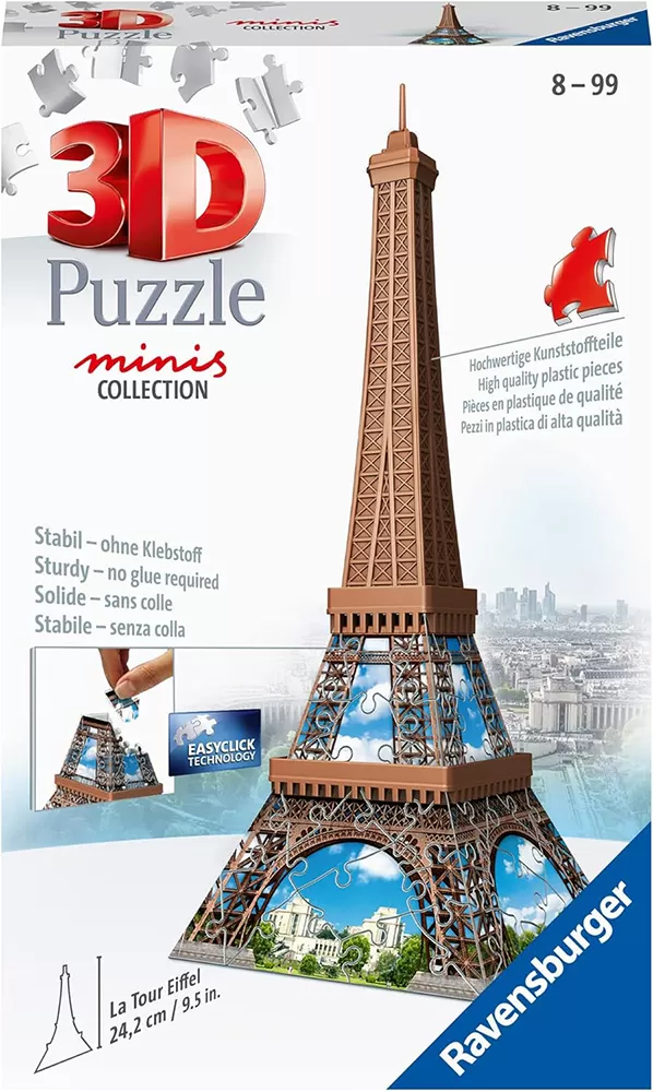 Ravensburger 3D Puzzle Ajfelova kula 54 dela 12536