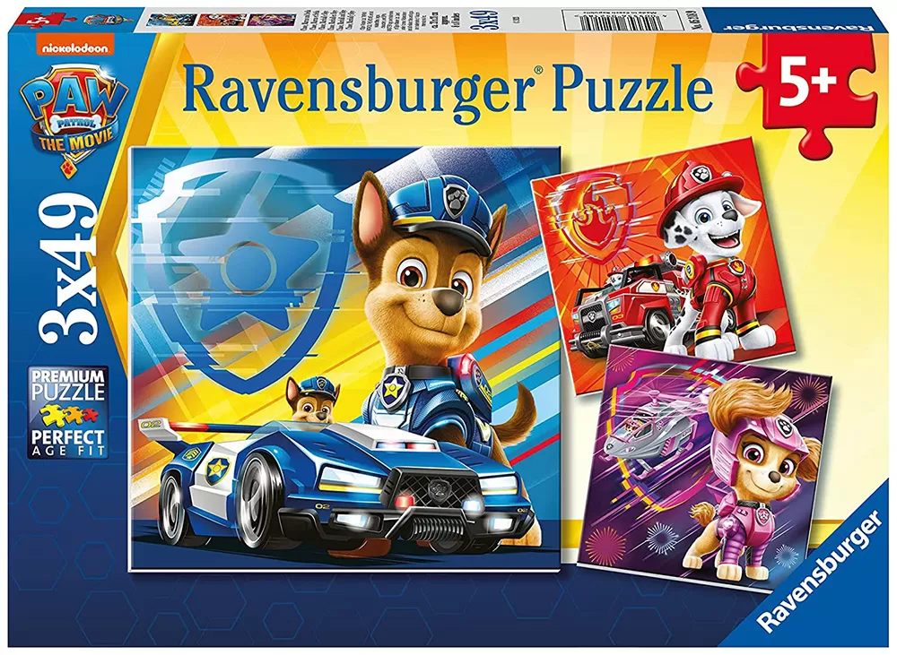 Ravensburger Slagalice 3x49 Paw Patrol 05218