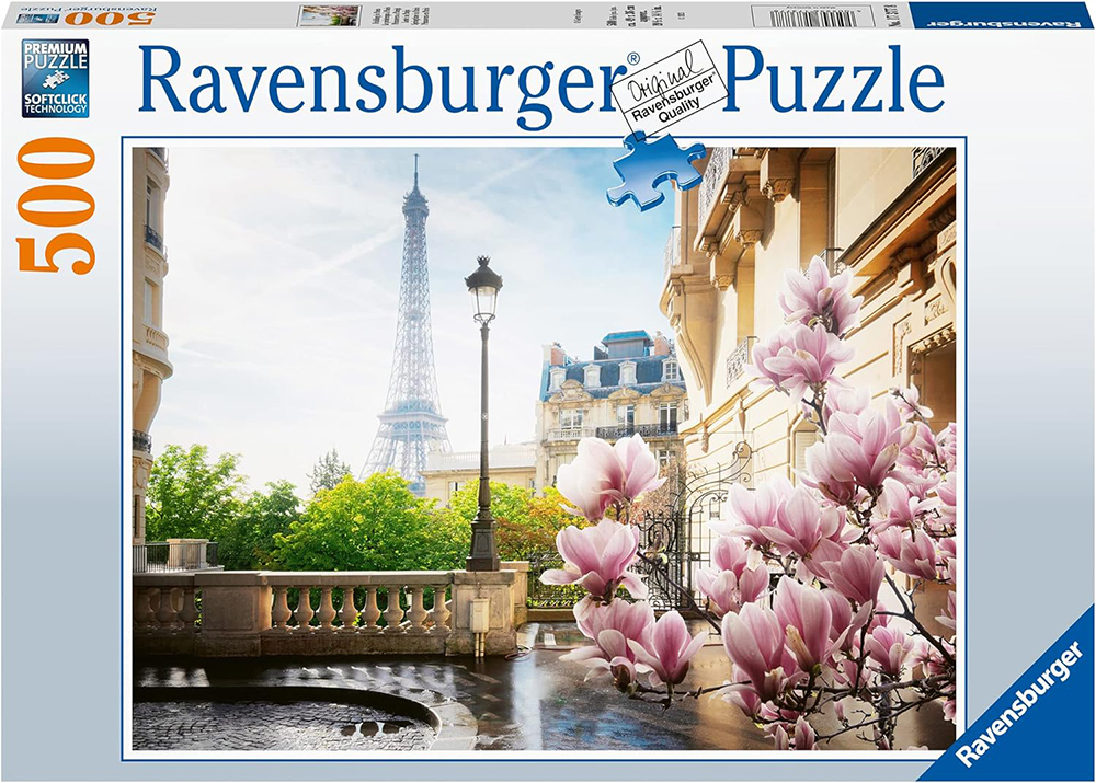 Ravensburger Puzzle Slagalica 500 delova Proleće u Parizu 12000366