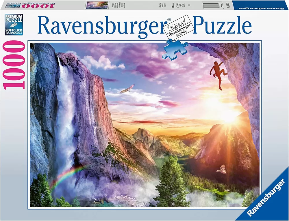 Puzzle slagalica 1000 delova Uživanje jednog alpiniste Ravensburger 16452