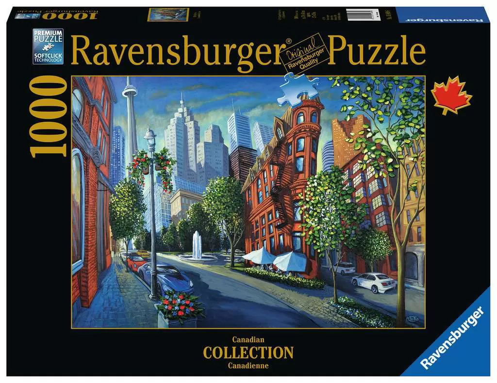 Puzzle slagalica 1000 delova Flatiron Toronto Ravensburger 19869