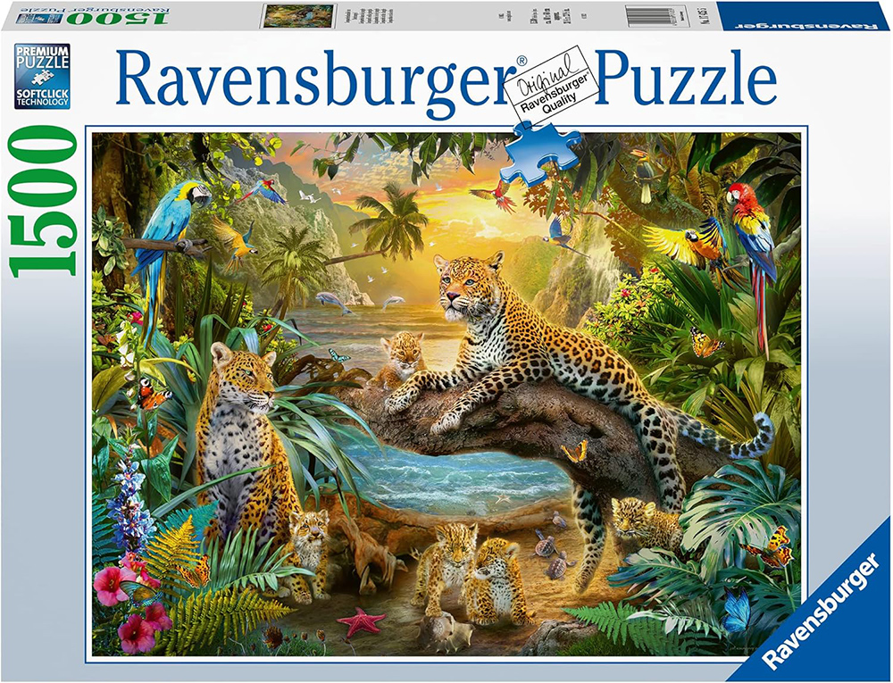 Ravensburger Puzzle slagalica Leopardi 1500 delova
