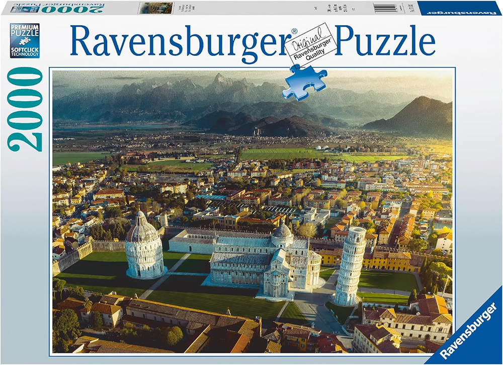 Puzzle slagalica za odrasle 2000 delova Piza Italija Ravensburger 17113