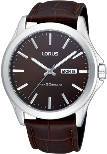 Lorus Muški Ručni Sat Sa Kožnom Narukvicom RXN69CX9G