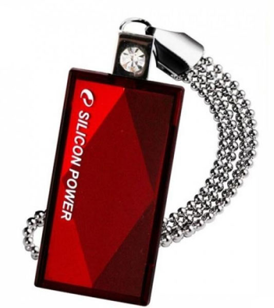 Silicon Power 8GB USB 2.0 Touch 810 Red SP008GBUF2810V1R