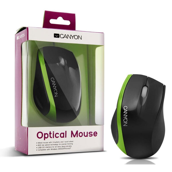 Canyon USB Optički Miš CNR-MSO01NG