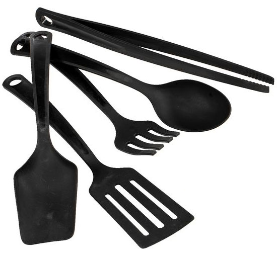 Kuhinjski set NAVA 30cm 5kom crna