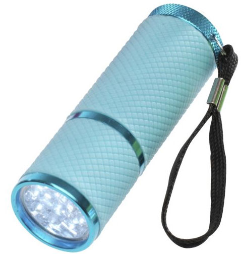 Baterijska lampa NEONA sa 9 LED dioda plava