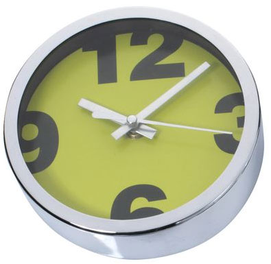 Zidni sat 15cm zeleni