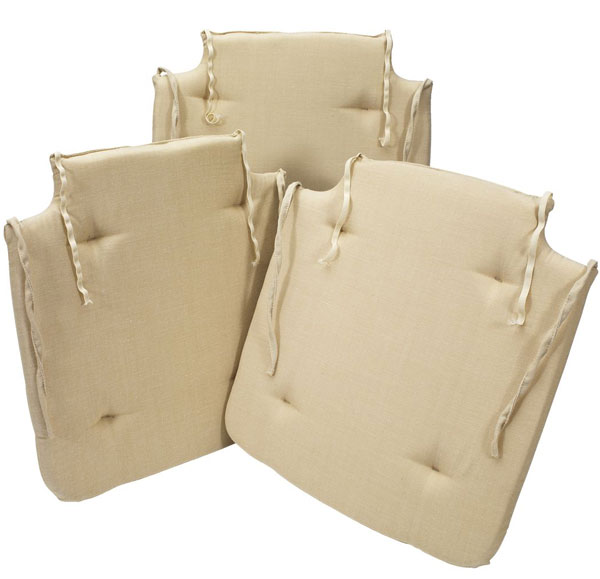 Jastuk za stolice RIA 40x42x3 krem 4 komada