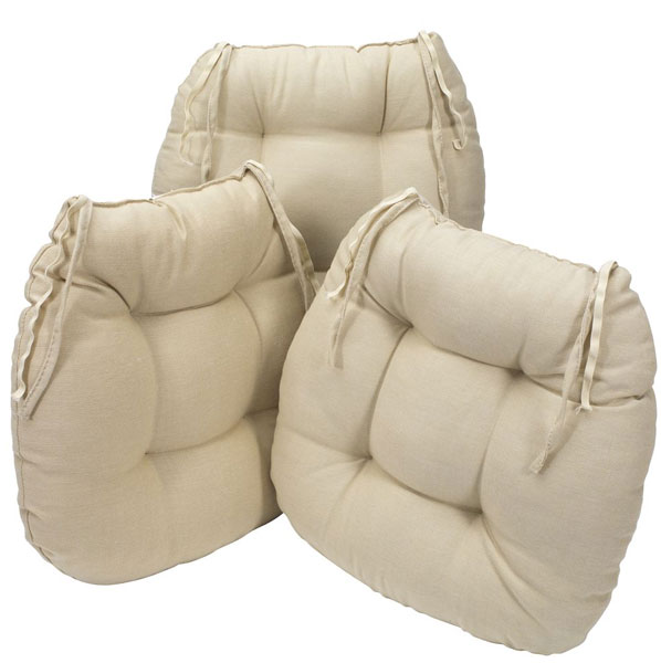 Jastuk za stolice RIA 38x38x6cm krem 4 komada