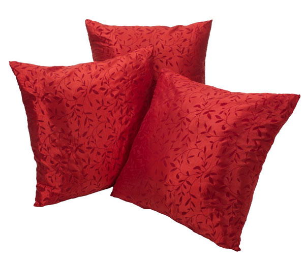 Ukrasni jastuk Dawn 50x50cm velur crvena 2 komada