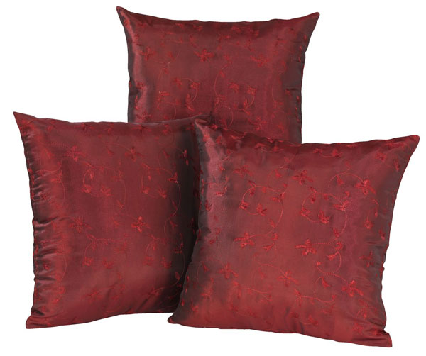 Ukrasna jastučnica 40x40 vez bordo 2 komada