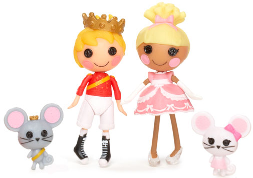 Mini Lalaloopsy Lutke Cinder Slippers & Prince Handsome 510253