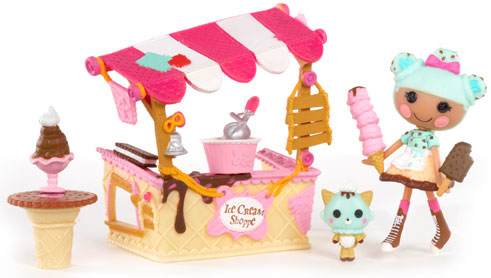 Mini Lalaloopsy Playset Scoops poslužuje sladoled 502906/1