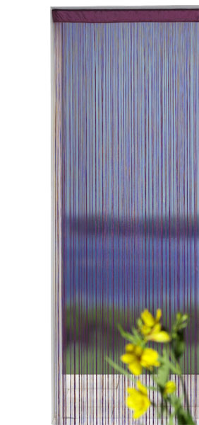 Končana zavesa Lisel 90x245 ljubičasta