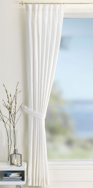 Zavesa MICHELLE 140x175cm bela