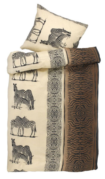 Posteljina Zebra 140x200 braon - Image 1