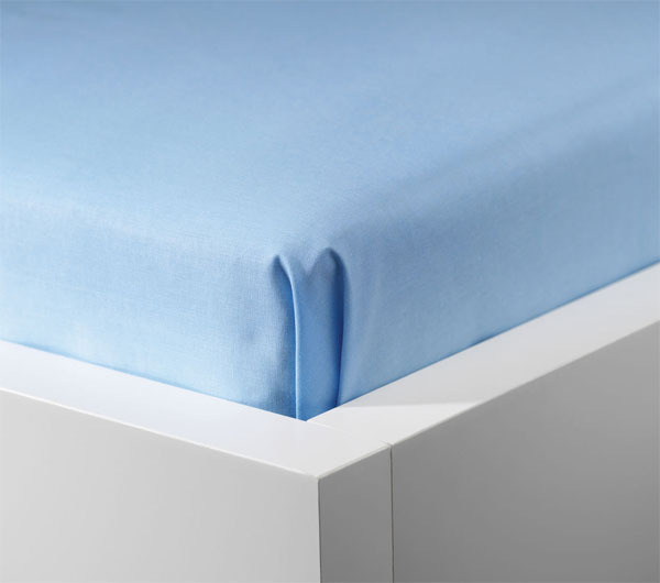 Čaršav 220x250cm svetlo plava