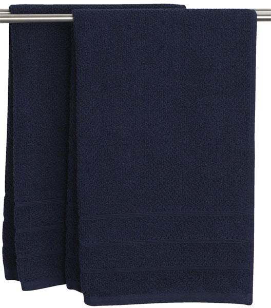 Kronborg peškir Jean 70x130 mornarsko plava