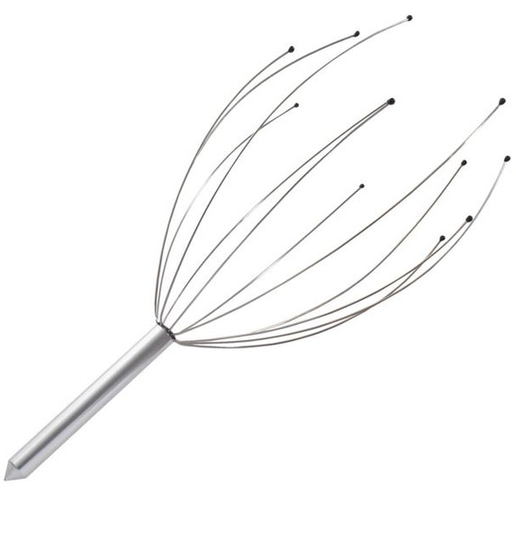 Aluminijumski Masažer za glavu sa 12 krakova