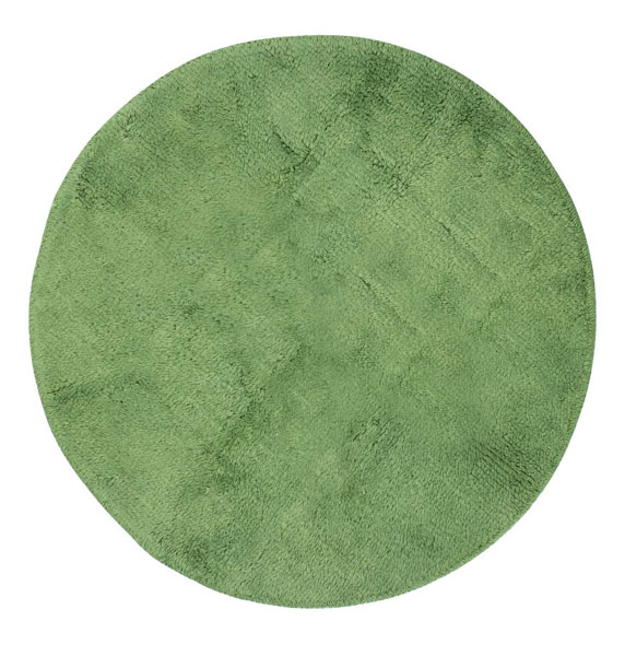 Prostirka za kupatilo Circle Ø56 zelena