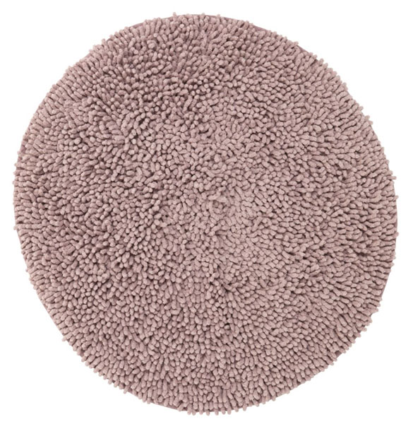 Kružna prostirka za kupatilo Petra 60 lavanda