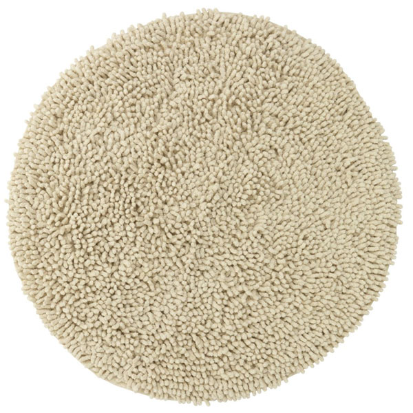 Kružna prostirka za kupatilo Petra 60 natur