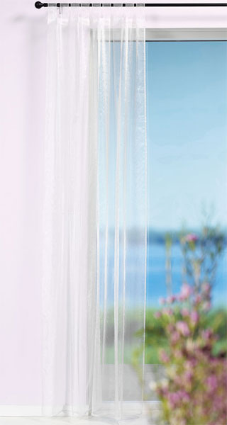 Zavesa Olga 1x145x245cm Prljavo Bela