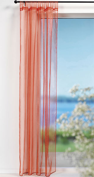 Zavesa Olga 1x145x245cm Terakota