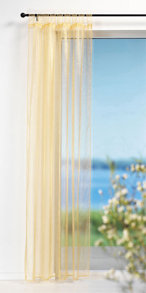 Zavesa Olga 1x145x245cm Žuta