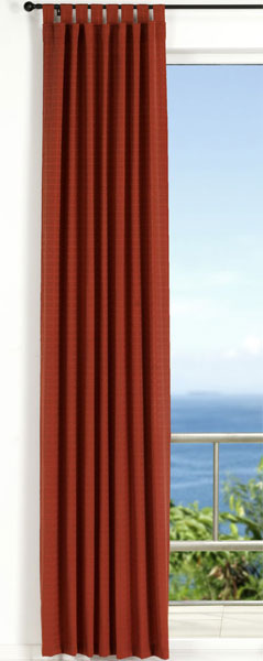 Zavesa Estoria 1x145x245cm terakota