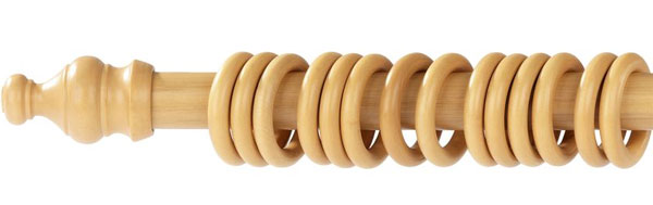 Drvena garnišna 28mm/250cm bukva