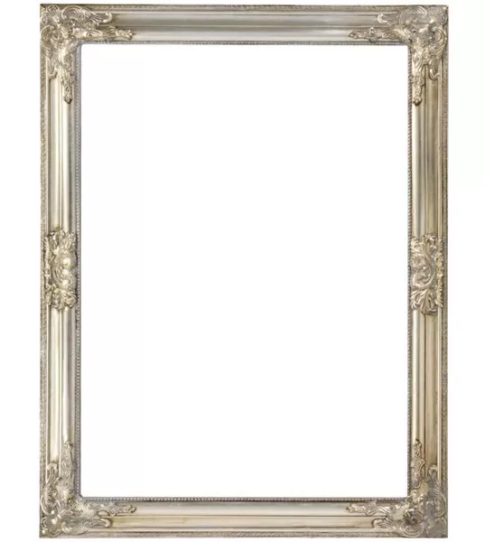 Ogledalo Crown 70×90cm srebrni ram