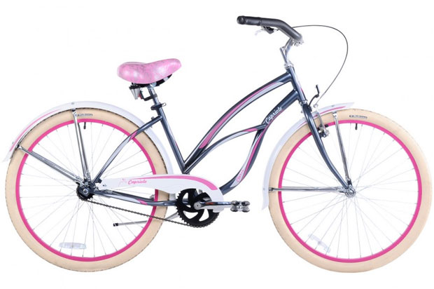 Bicikl CRUISER CHERY 26HT grafit-belo-pink 912578-18