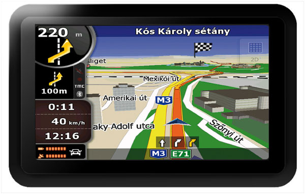 GPS Navigator Magneo i550 - Ekran 5 Inča
