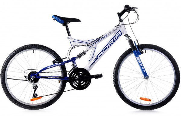 Mountain Bike MTB Apolon 24/18HT belo-plavo 905247-16