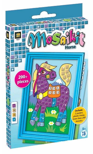 Diamant set za izradu mozaika od nalepnica - konj 1827