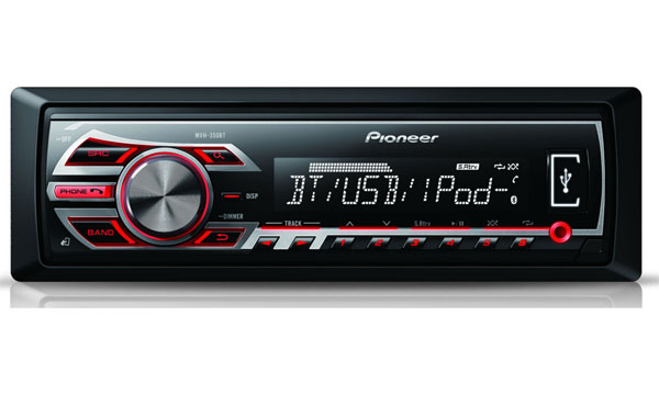 Pioneer MVH-350BT Player